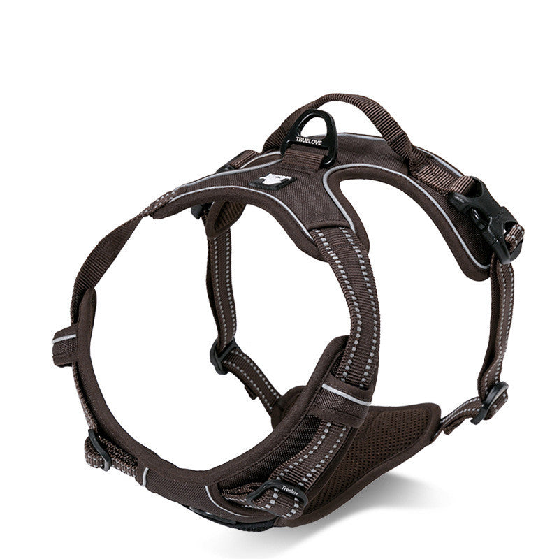 Truelove Pet Adjustable Safety Reflective Nylon Harness for Dogs — premium pet product from MAHGOODBOI