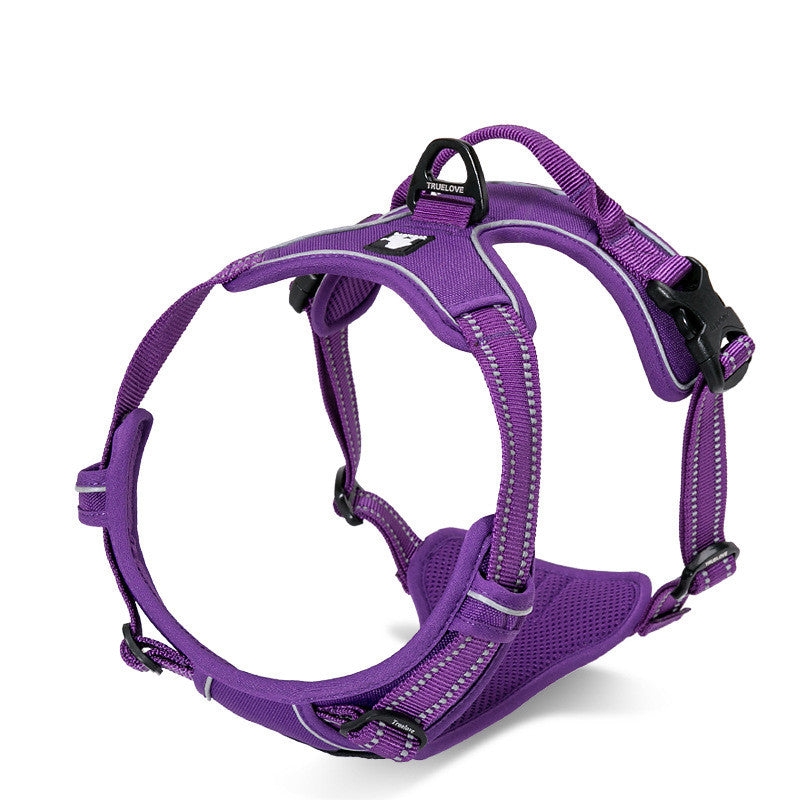Truelove Pet Adjustable Safety Reflective Nylon Harness for Dogs — premium pet product from MAHGOODBOI