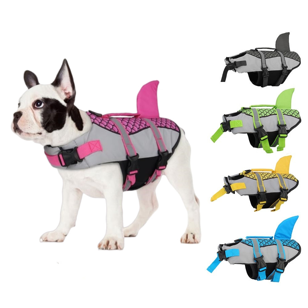 Dog Life Jacket for Swimming & Water Safety — multi-colour — MAHGOODBOI