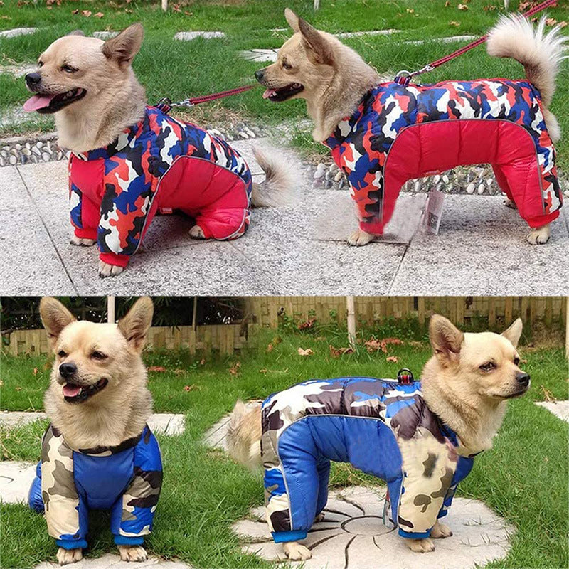 Waterproof Insulated Dog Winter Coat — multi-colour — MAHGOODBOI