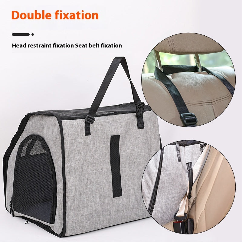 Waterproof Pet Car Seat Cover Mat — multi-colour — MAHGOODBOI