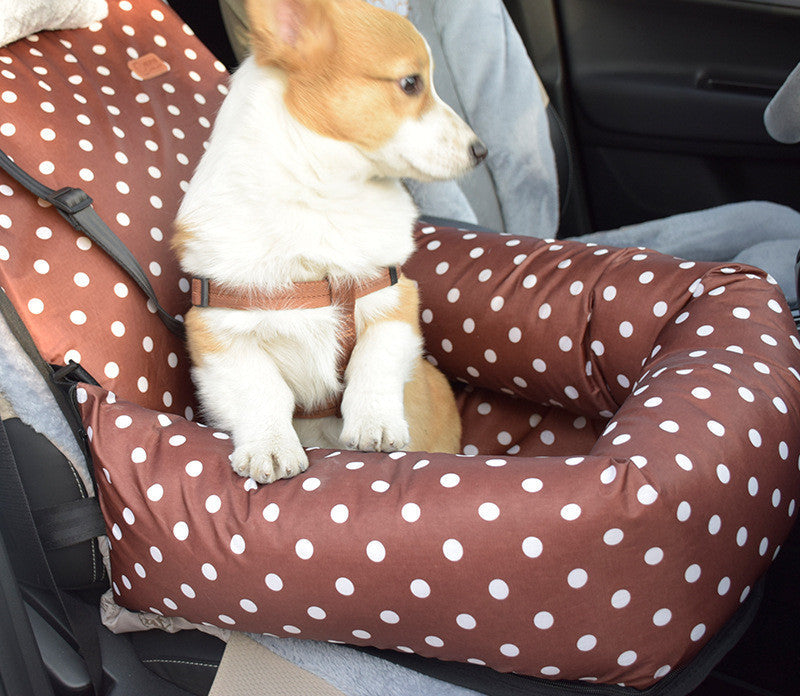 Portable Pet Car Seat & Travel Carrier — multi-colour — MAHGOODBOI