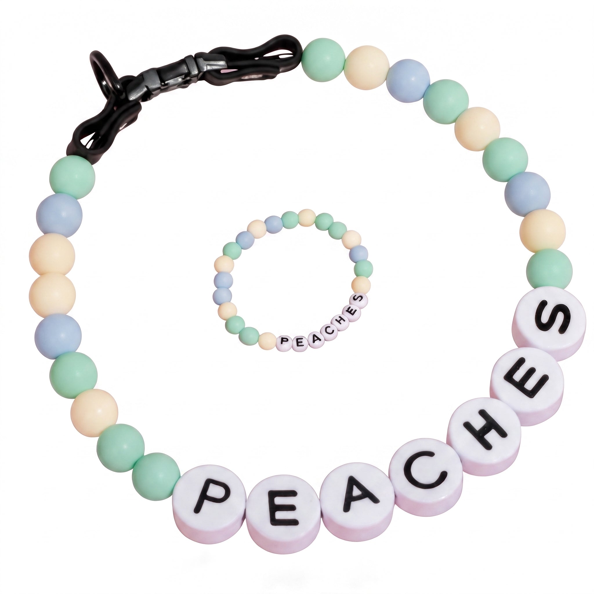 GlamourBead Custom Pearl Collar & Matching Bracelet