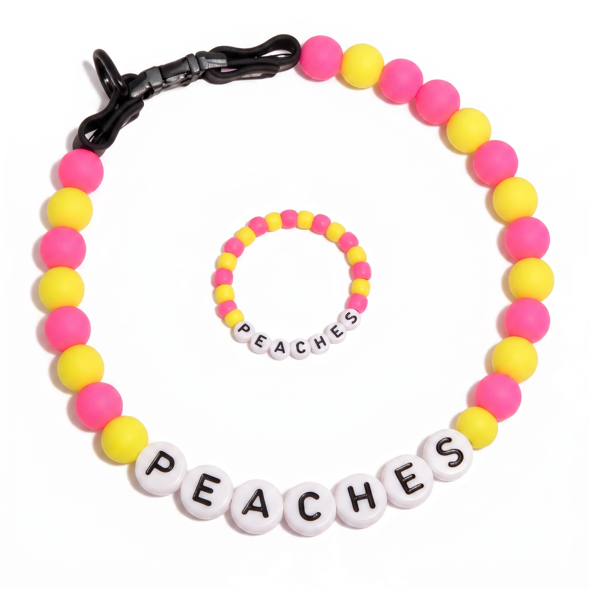 GlamourBead Custom Pearl Collar & Matching Bracelet
