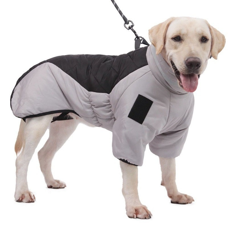 Reflective Warm Dog Vest for Large Breeds — multi-colour — MAHGOODBOI