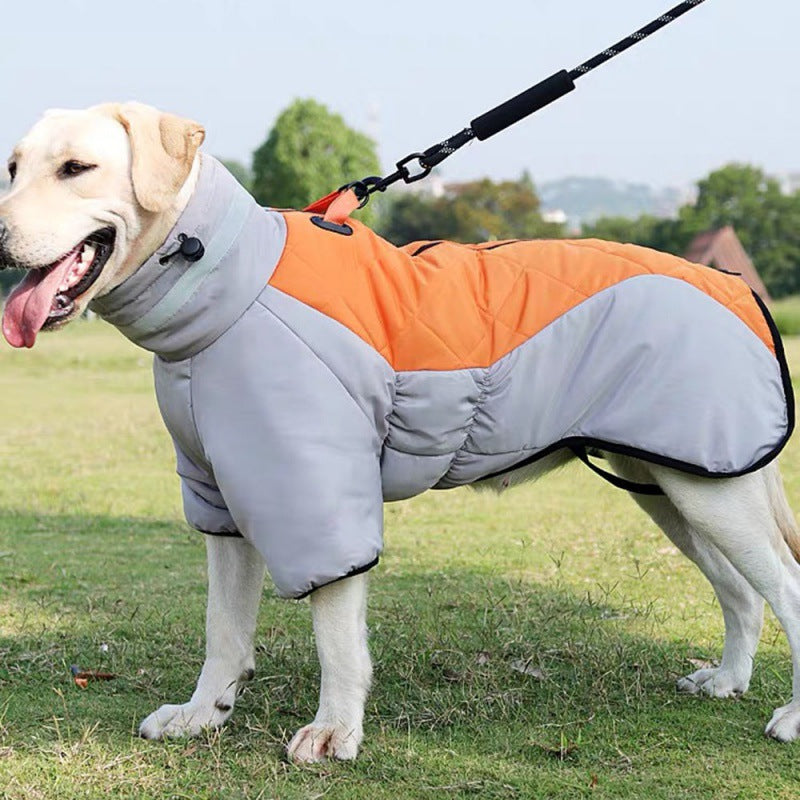 Reflective Warm Dog Vest for Large Breeds — multi-colour — MAHGOODBOI