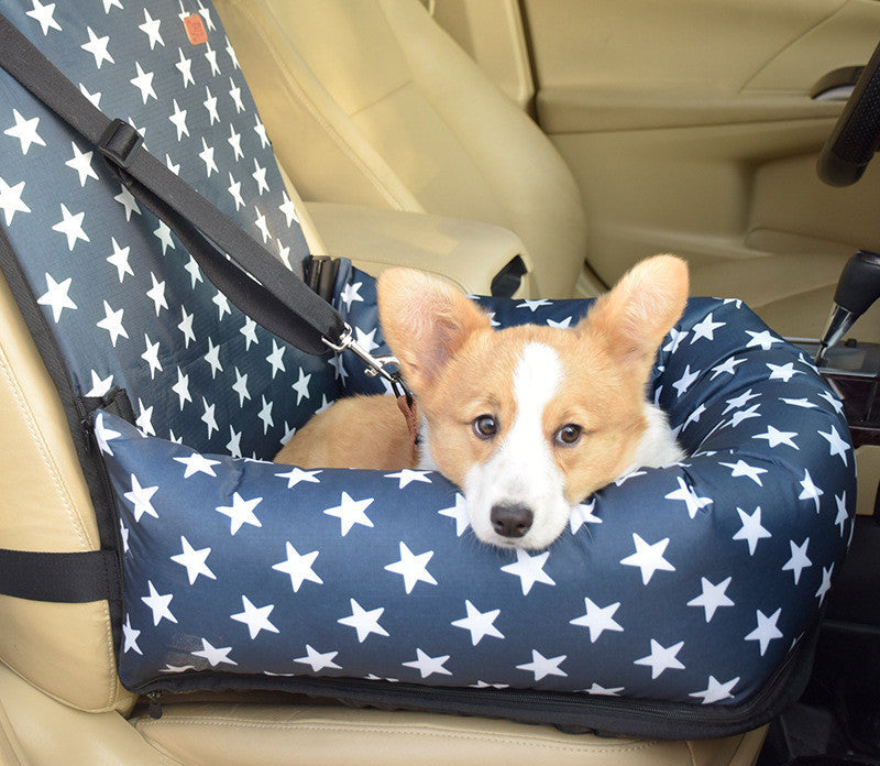 Portable Pet Car Seat & Travel Carrier — multi-colour — MAHGOODBOI