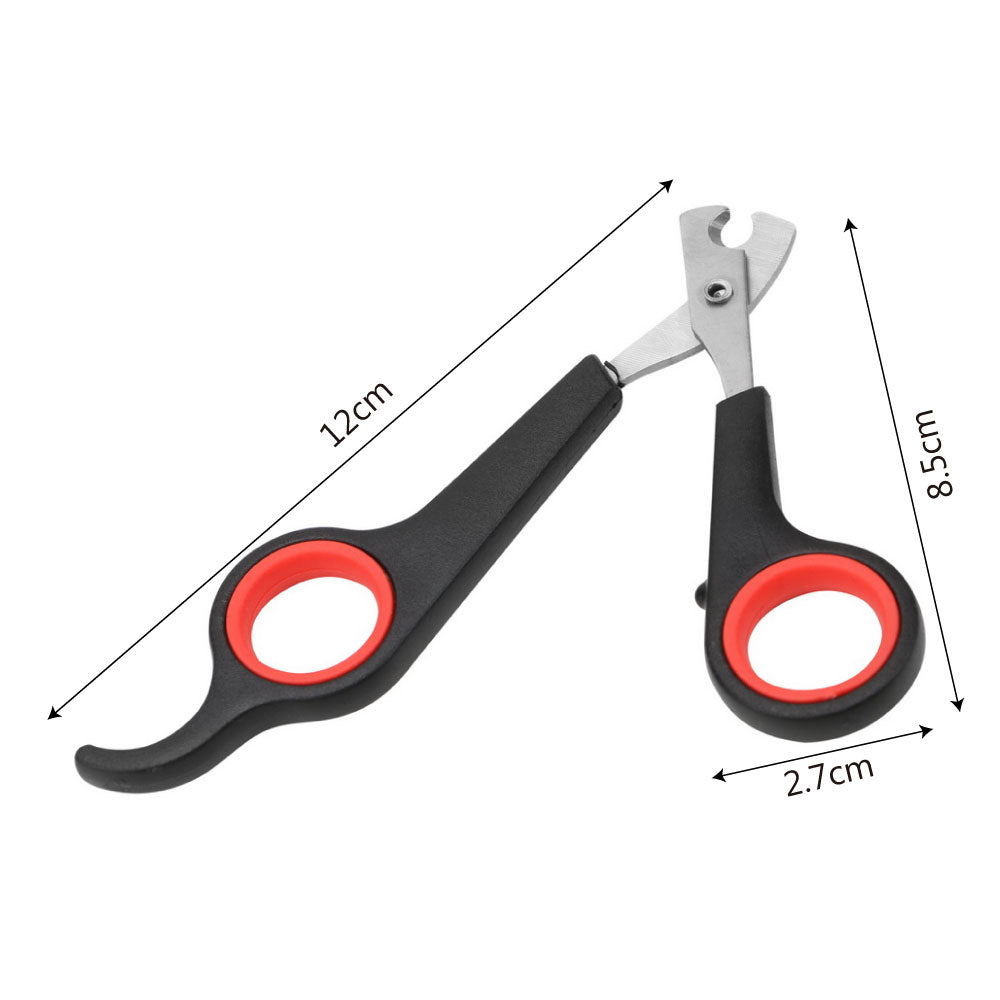 Precision Pet Nail Clippers with Circular Safety Guard — multi-colour — MAHGOODBOI