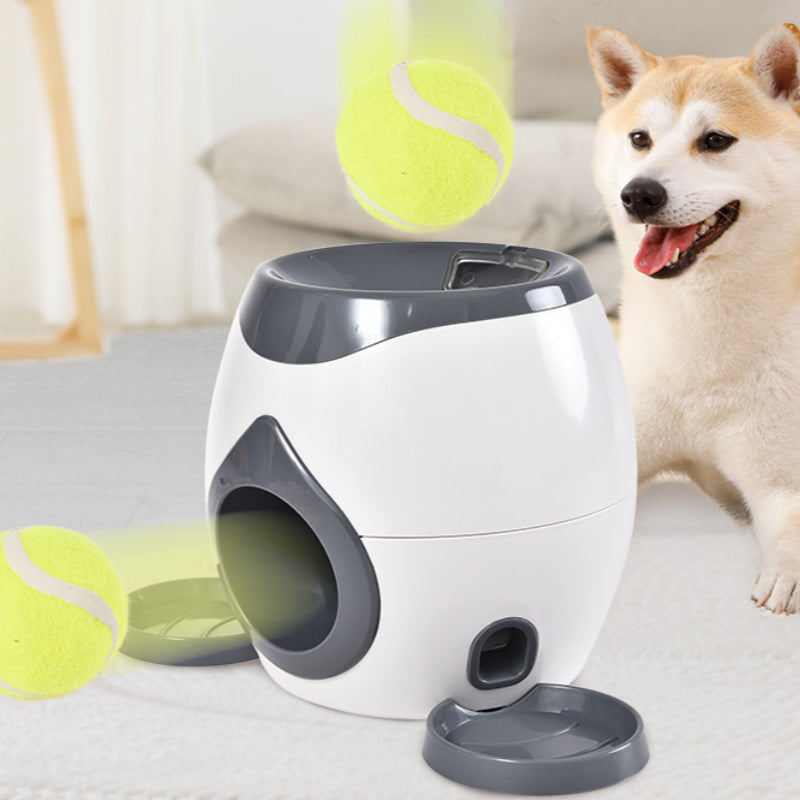 Interactive Tennis Ball Pet Treat Dispenser — multi-colour — MAHGOODBOI
