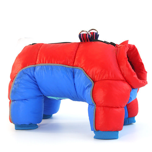 Waterproof Insulated Dog Winter Coat — multi-colour — MAHGOODBOI