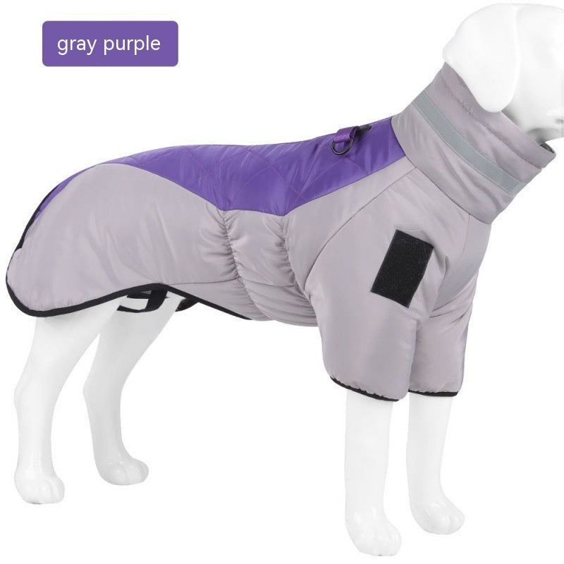 Reflective Warm Dog Vest for Large Breeds — multi-colour — MAHGOODBOI