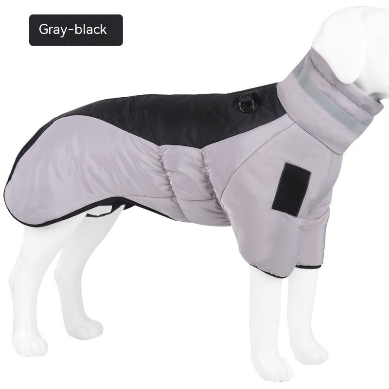 Reflective Warm Dog Vest for Large Breeds — multi-colour — MAHGOODBOI