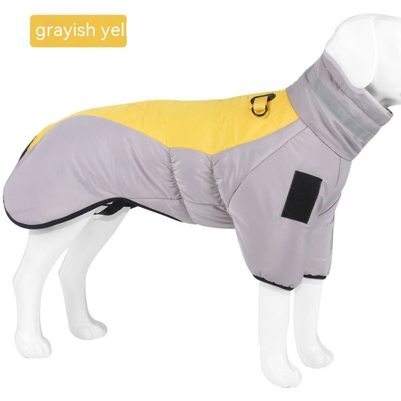 Reflective Warm Dog Vest for Large Breeds — multi-colour — MAHGOODBOI