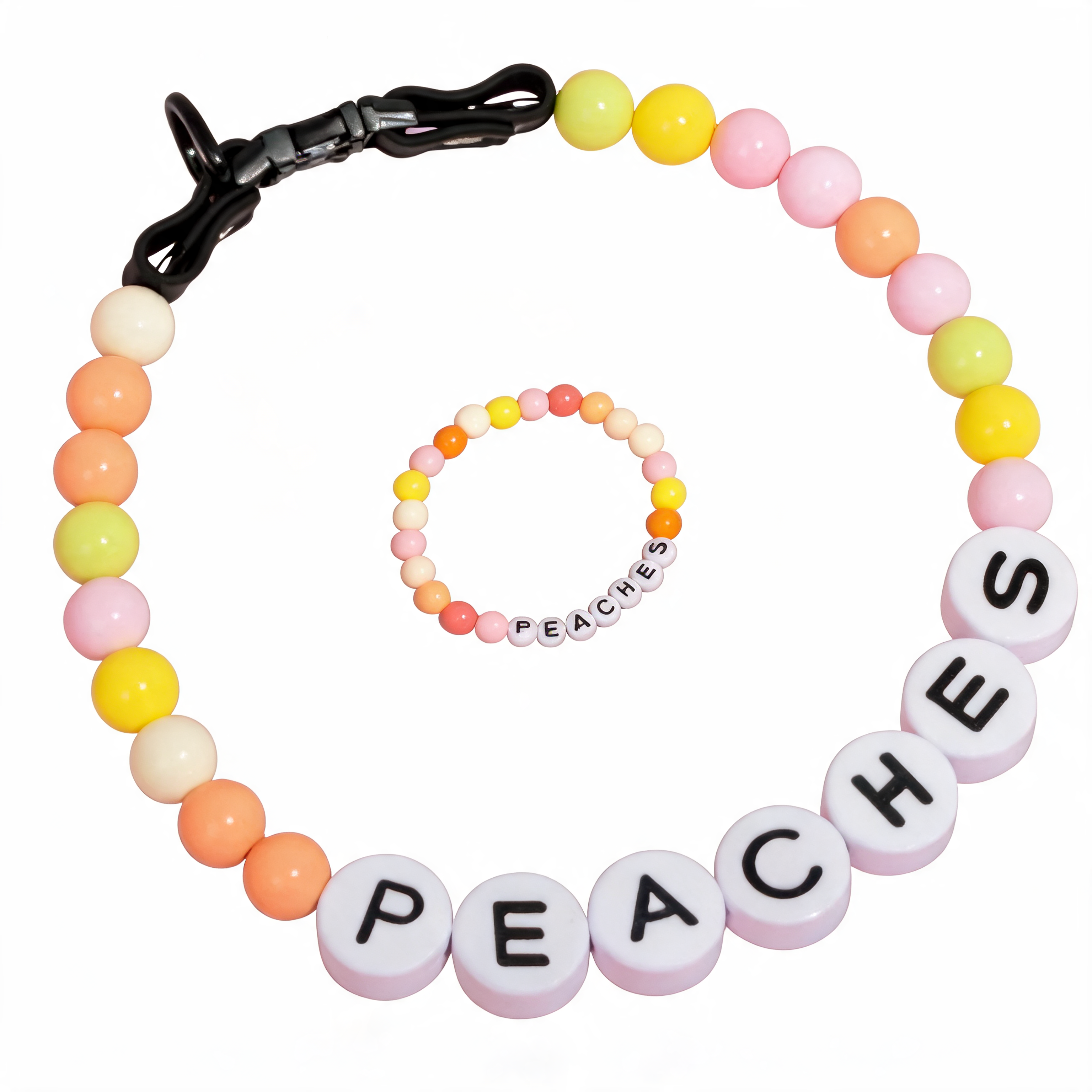 GlamourBead Custom Pearl Collar & Matching Bracelet — premium pet product from MAHGOODBOI